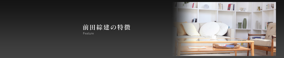 前田綜建の特徴